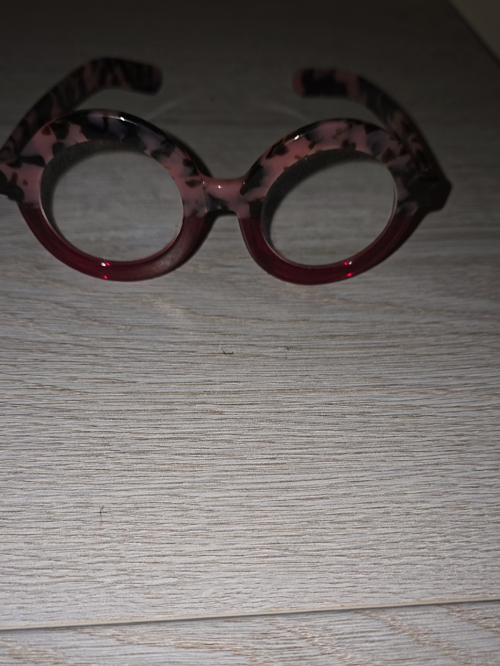 Round Pink Tortoise Women’s Fashion Reading  Glasses